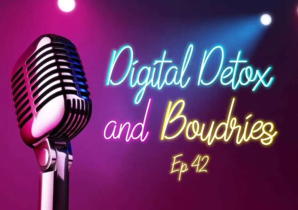 Digital detox and boundaries at work for remote professionals.